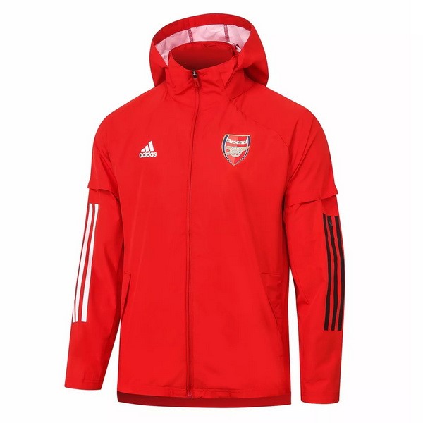 Rompevientos Arsenal 2020-21 Rojo Blanco